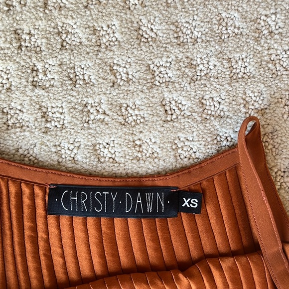 Christy Dawn Lily Dress in Rust, Size XS - Picture 2 of 5